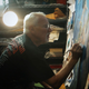 Greg HIldebrandt at work.